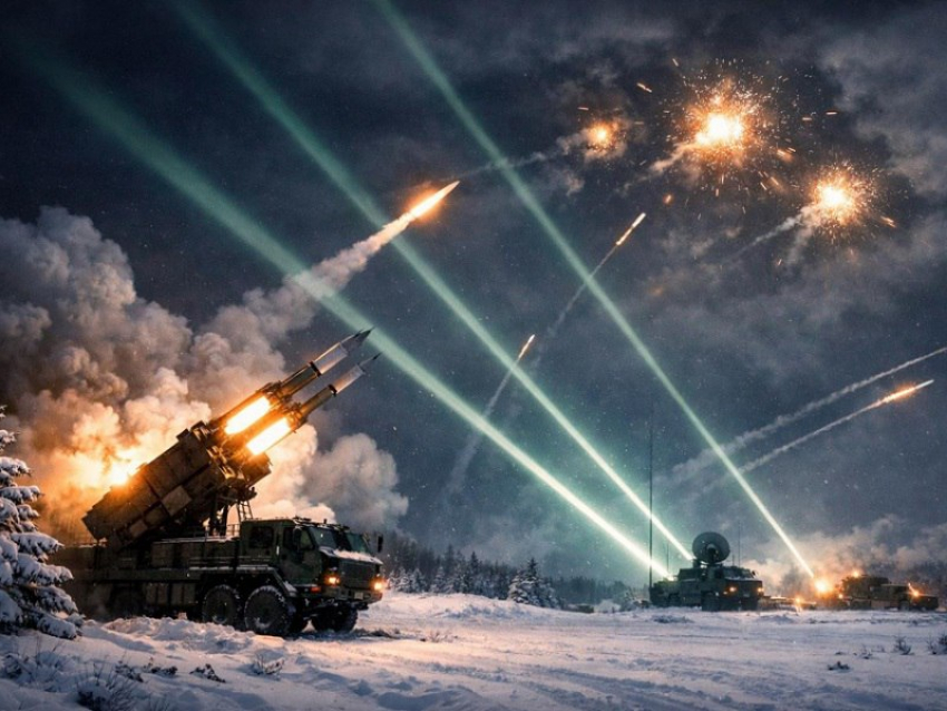 Украинская армия запустила рой БПЛА в сторону Бердянска