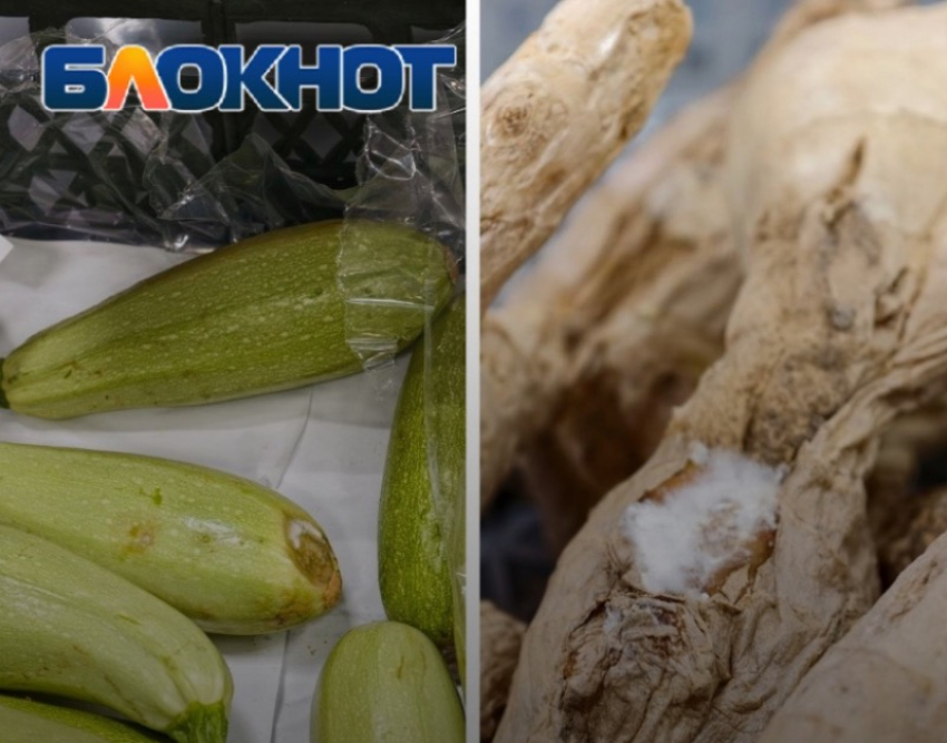 Гнилые и заплесневелые овощи на прилавках местного супермаркета показали мелитопольцы