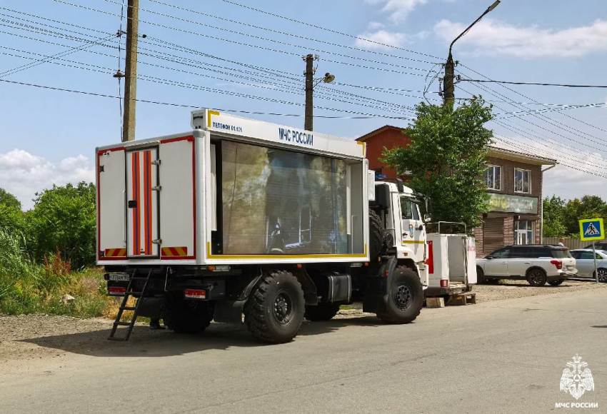 В Запорожской области начал работать мобильный комплекс оповещения МЧС