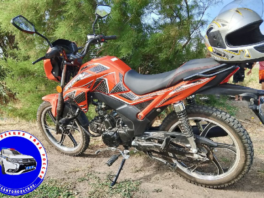 16-летний подросток получил крупный штраф за вождение мопеда без прав в Акимовке