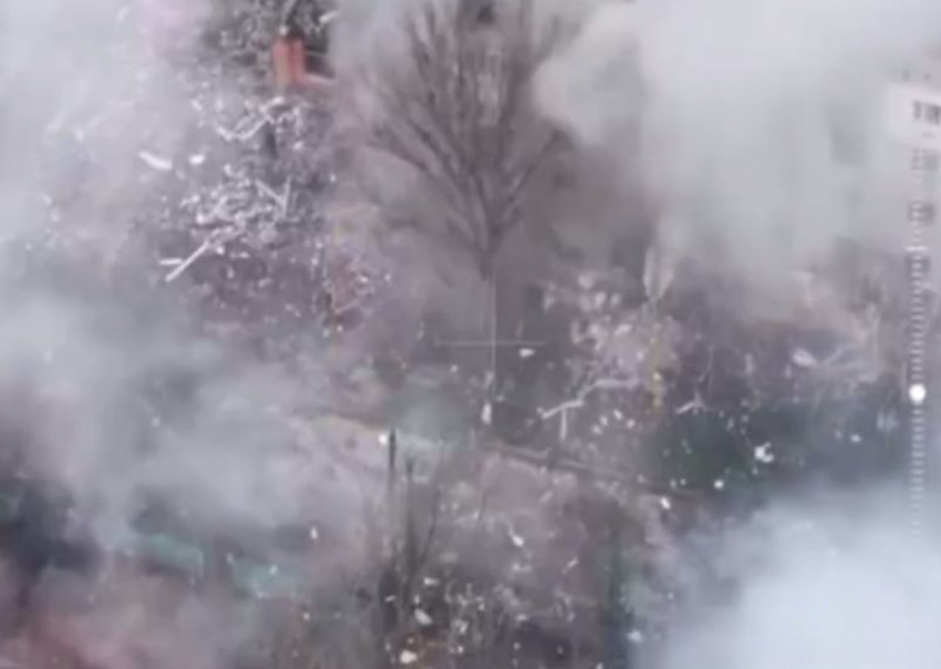 Штурм российскими военными застройки в Гуляйполе сняли на видео