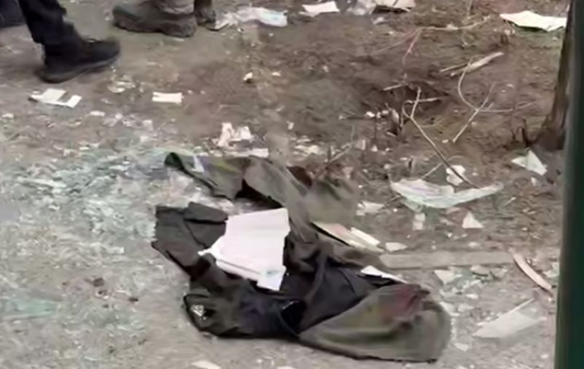 Военный ВСУ взорвал гранату возле жилого дома в Запорожье