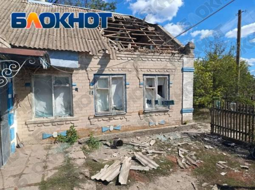  Киевские террористы атаковали частный дом в Тимошовке