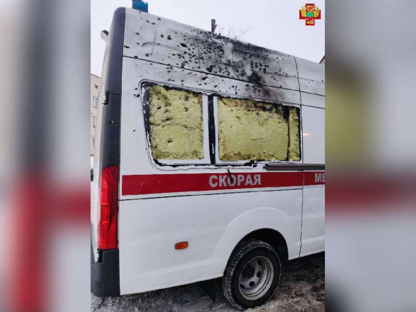 Киевские боевики атаковали дроном машину скорой помощи в Энергодаре