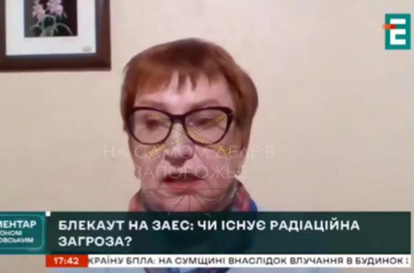 Украинский «эксперт» Кошарная призвала к ядерному терроризму на Запорожской АЭС