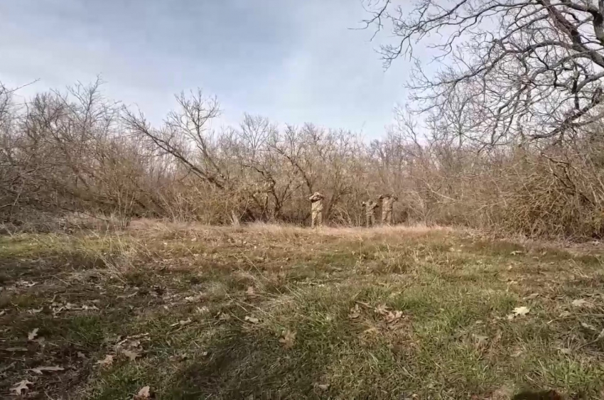 Сдача троих боевиков ВСУ в плен в Запорожской области попала на видео