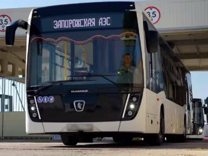 Запорожская АЭС получила почти 20 новых автобусов