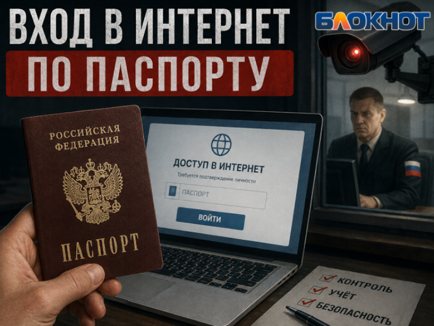 Жителей Запорожской области может ждать доступ в Интернет строго по паспорту