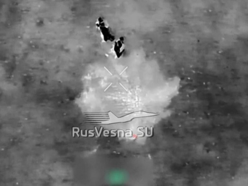 Ночное уничтожение диверсантов ВСУ в «плащах-невидимках» попало на видео в Малых Щербаках