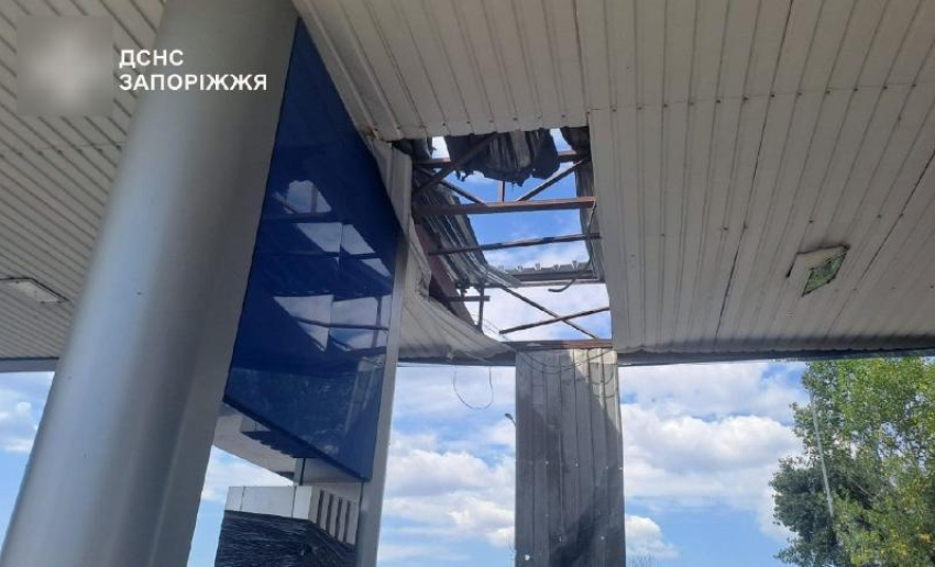 Опубликованы последствия ударов по запорожским заправкам