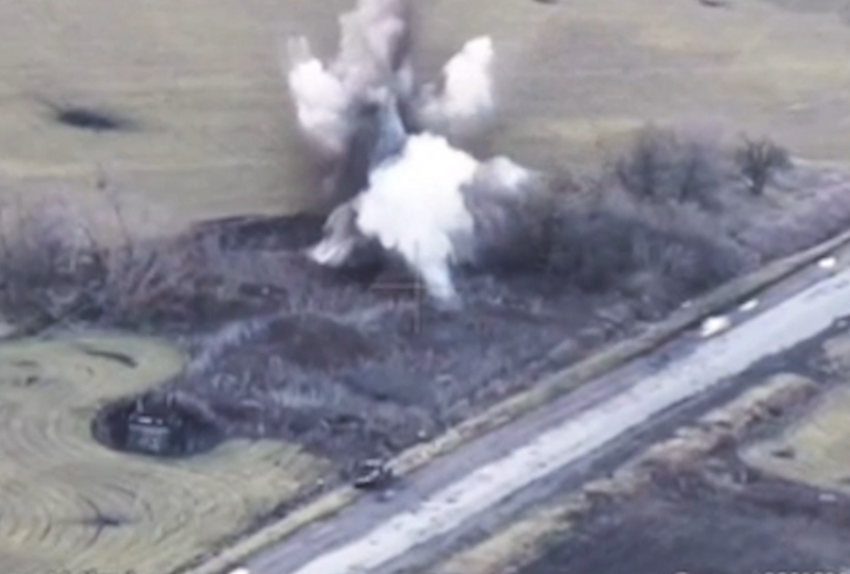 Появилось видео, как бойцы «Востока» разгромили узел обороны ВСУ снарядами «Краснополь» в Запорожье