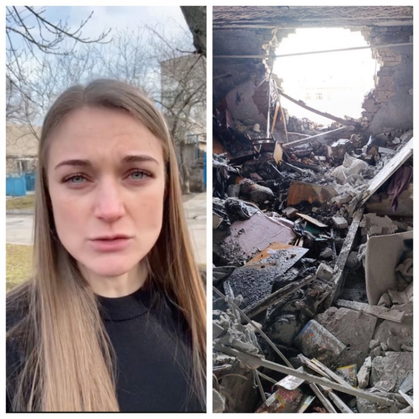 Наталья Романиченко показала последствия удара ВСУ по жилому дому в Васильевке