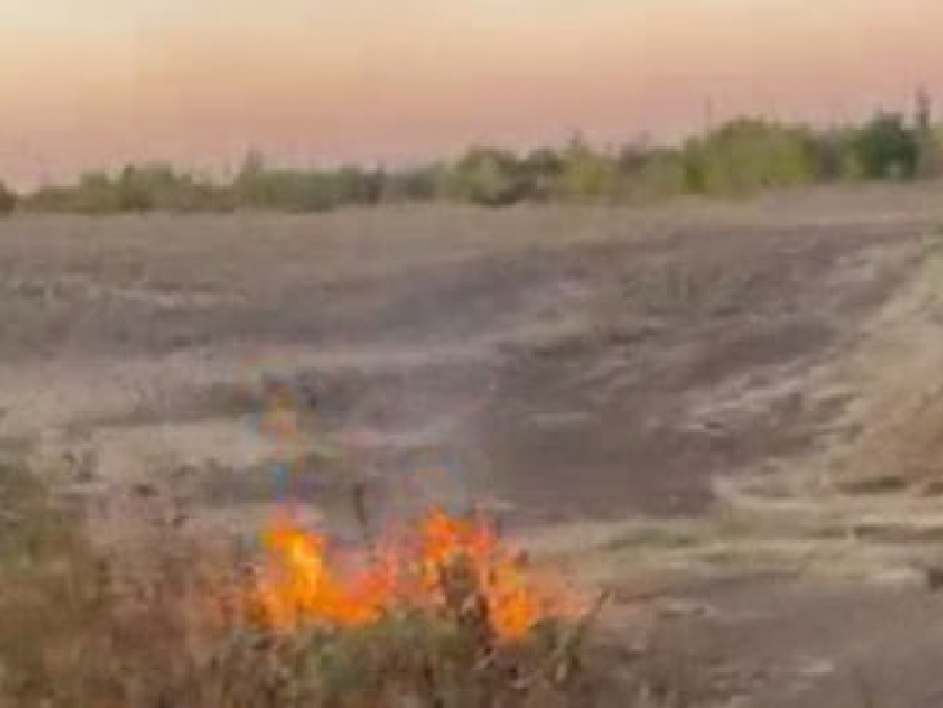 Деда-поджигателя сняли на видео в Запорожье