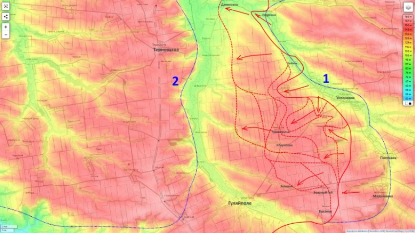 Подоляка: наступление бойцов «Востока» под Гуляйполем широким фронтом продолжается