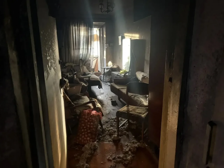 74-летняя женщина погибла на пожаре в жилом доме в Мелитополе