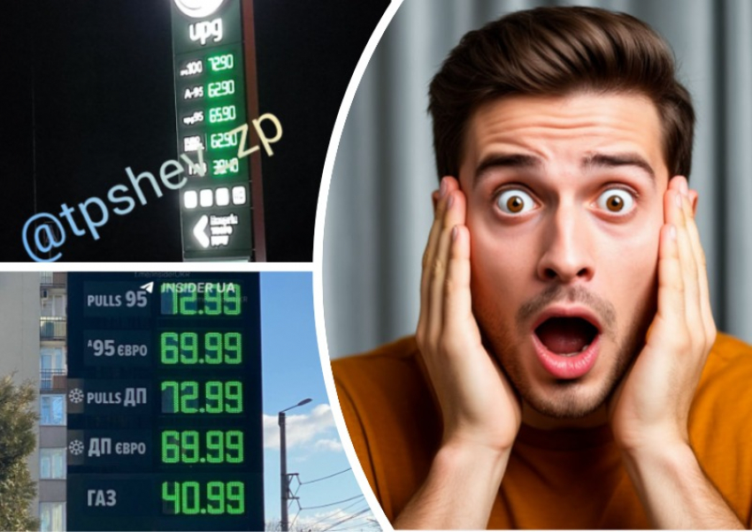 Цены на заправках Запорожья взлетели до небес на фоне конфликта на Ближнем Востоке
