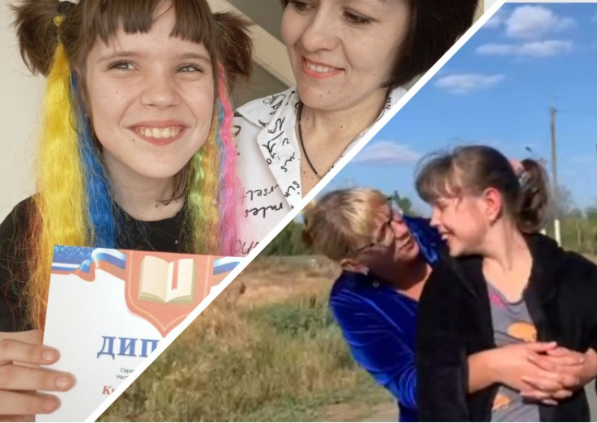 Несмотря на жизнь в разрушающемся доме в Мелитополе, ребенок-инвалид Виталина стала звездой СМИ