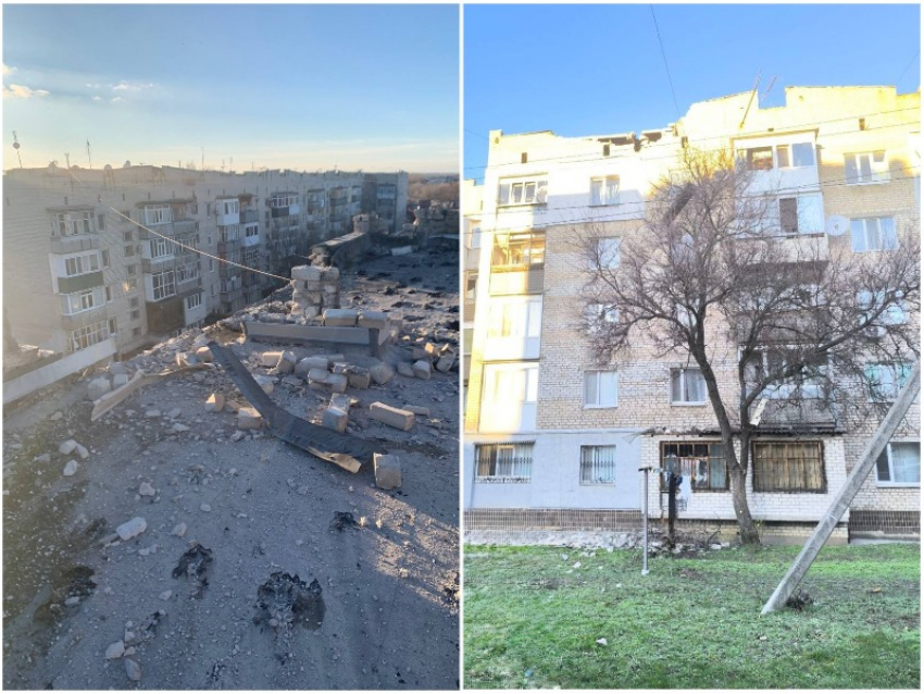 Украинская армия прицельно ударила по пятиэтажке в Васильевке