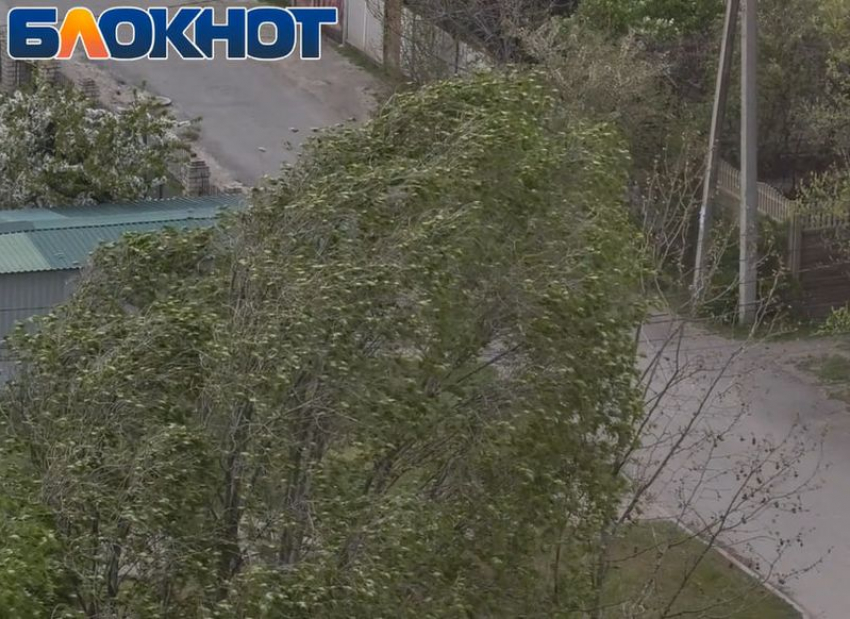 Штормовой ветер накрыл Мелитополь