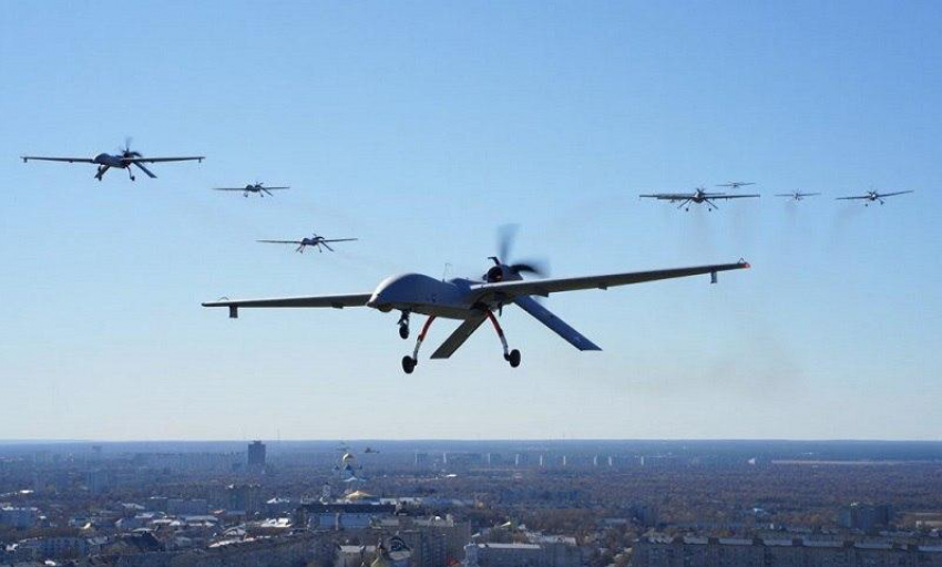 Российские ударные дроны атаковали объекты ВСУ в Запорожье