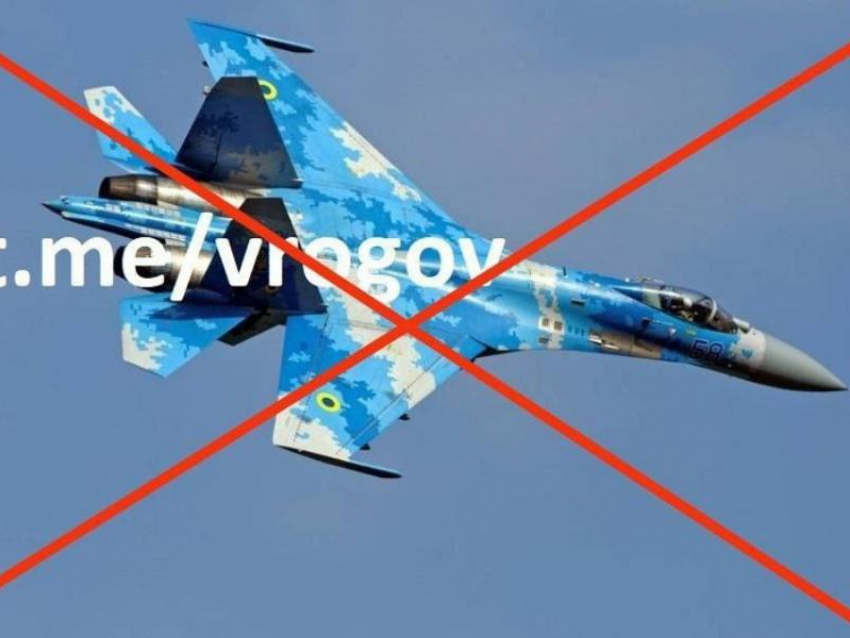 Украинский Су-27 был сбит в небе над Запорожской областью