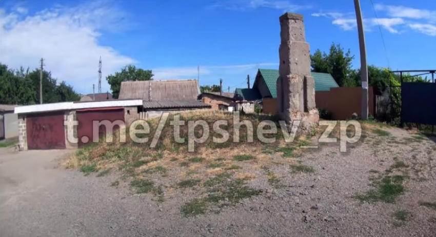 Древний курган нашли в частном секторе Запорожья