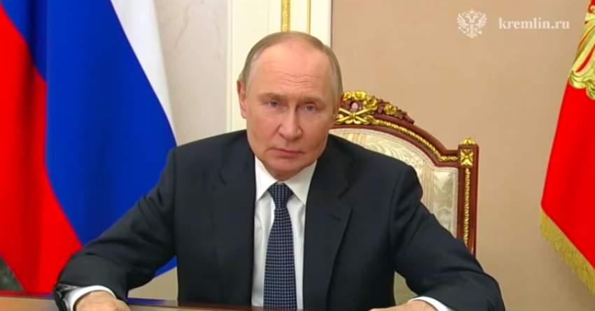 Владимир Путин поздравил работников сельского хозяйства из Запорожской области
