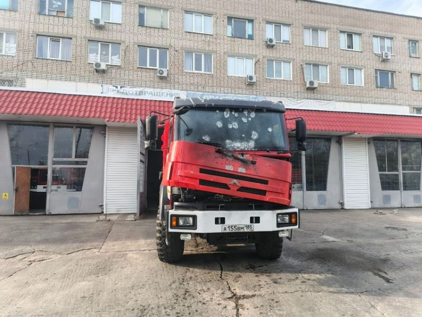 Во время тушения под удар ВСУ попала пожарная машина в Энергодаре