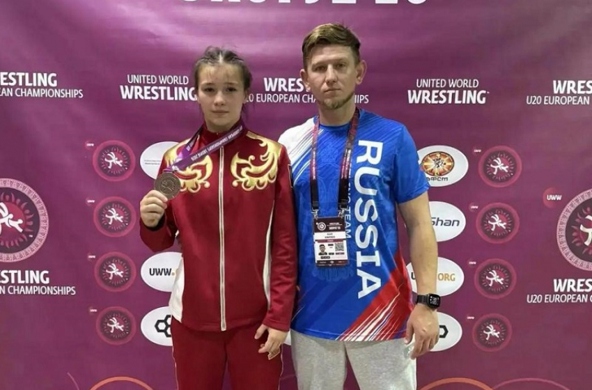 Бердянская спортсменка вошла в тройку сильнейших на первенстве Европы по борьбе