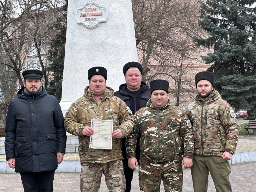 Первое казачье общество официально зарегистрировали в Запорожской области