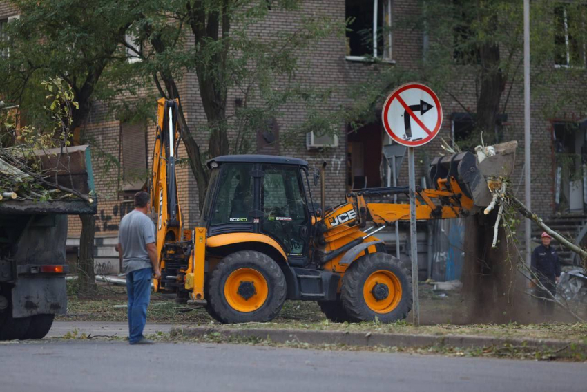 В центре Запорожья после атаки ФАБов временно ограничено движение