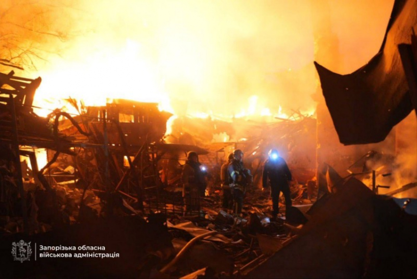 ВС РФ нанесли массированный ракетный удар по объектам ВСУ в Запорожье ночью 16 сентября